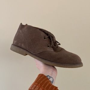 NWOT Lucky Brand Emilia Desert Suede Chukka Booties